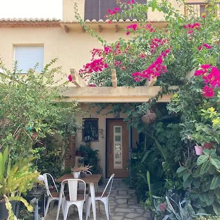 Villa Adosado En Denia Con Gran Jardin Exterior foto